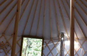 Domek i jurta nad rzeką - Foto 12