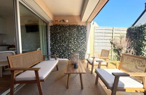 Lovely T2 - Terrasse & jardin - 50m des plages - Foto 22