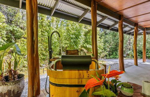 Volcano Tea House Cottage-SpaBath-HotTub-FirePlace - Foto 66