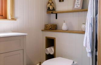 Shepherd's Hut- Hot Tub- Wellness Spa- Wood Burner - Foto 9