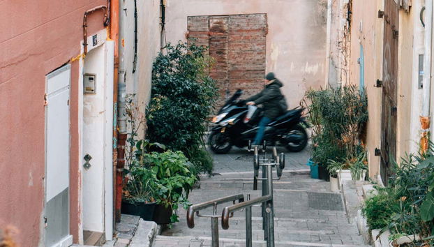 One of Le Panier's alleys