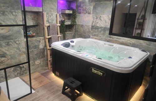 Nuit de la sagesse "jacuzzi terrasse et parking privé" - Foto 6