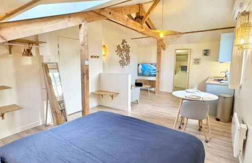 Aux portes de la plage, entièrement rénovés, climatisation, wifi, Parking gratuit, linge de maison fournit, ménage en fin de séjour compris - Foto 8