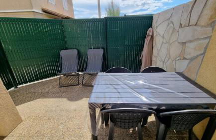 Appartement T2, terrasse, piscine, clim, proche plage - Foto 12