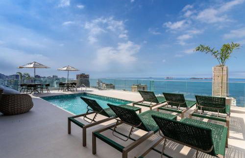 (1806) A 150 Metros da Praia do Leblon com Academia, Arrumação Diária, Vista Mar e Vista para o Cristo - Photo 4