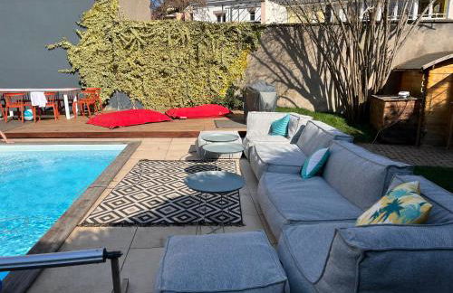 Villa Avril & spa 15 pers- location Villa de Prestige 2 Piscines intérieur et extérieur et sauna - Foto 76