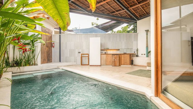 BA Villa 2 1BR Elegant 1-br Villa With Pool 800m to Echo Beach - Foto 3, Habitación