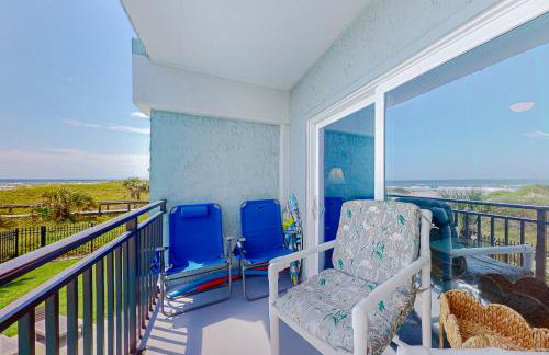 Oceanview condo with pool, beach access, jetted tub, W/D, & AC - Foto 14