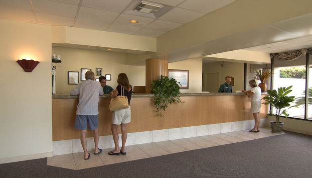 Sitzecke in der Lobby