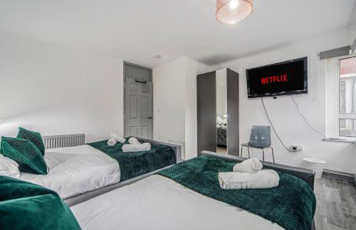 Arena Central 3 Bedrooms Free Parking, Perfect for Contractors Relocation and Professionals - Foto 13