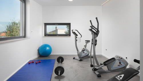 Villa Mariva for 8 persons near Porec with 44 m2 heated pool, sea view, fitness & kids playground - Foto 3