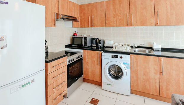 Elegant 1BD with Stunning Views - Foto 5, Cocina privada