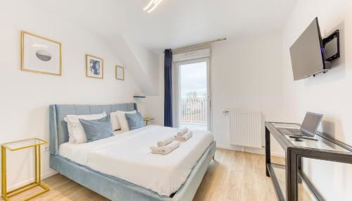 Cinéhouse, Proche Paris 5 min, 2 chambre - Foto 4, towels