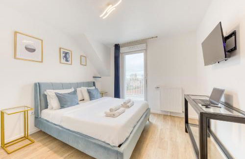 Cinéhouse, Proche Paris 5 min, 2 chambre - Foto 4