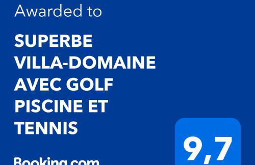 SUPERBE VILLA-DOMAINE AVEC GOLF PISCINE ET TENNIS - Foto 53