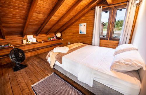 Cabana Aconchegante a 800m da Praia com 4 Quartos, Lareira Externa, Aquecedor em 2 Quartos, Netflix e Pet Friendly - Foto 34