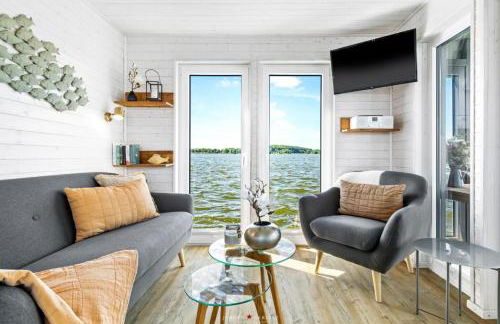 Hausboot Glücksmomente mit Dachterrasse in Schleswig am Ostseefjord Schlei - Foto 2