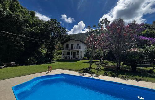 Casa em Friburgo com piscina, lareira suíte & quarto ATENCAO SABADO DIA 18 DE ABRIL TERA FESTA NA CHACARA - Foto 1