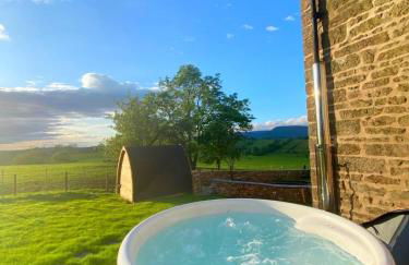 Owls Nook Barn, Luxury Barn with Hot Tub & Sauna - Foto 15