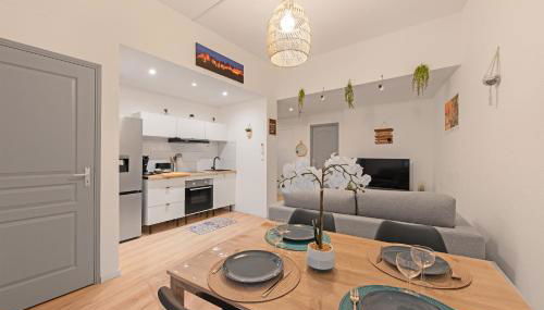 Spacieux T2 au centre ville avec parking et climatisation - Foto 1