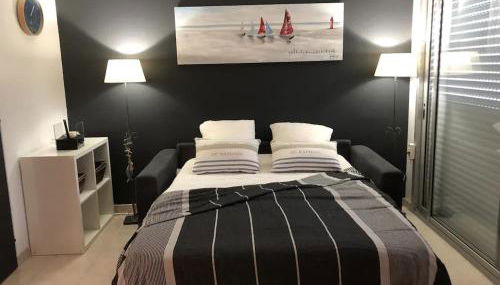 Studio rénové à deux pas de la plage des Lutins - Terrasse privée, parking et animaux acceptés - FR-1-426-515 - Foto 4