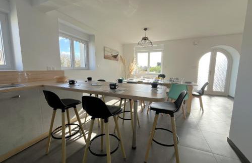 Maison proche sentier littoral et mer, pour 8 personnes - Foto 11