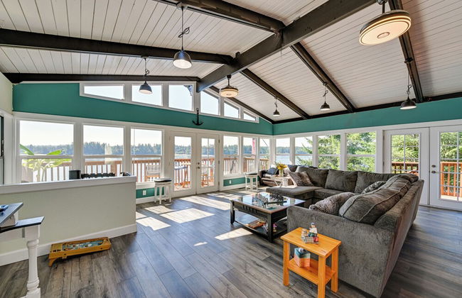 Private Beach at Waterfront Harstine Island Escape - Foto 24