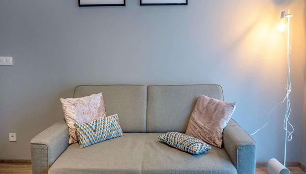 Apartment in Pobierowo Near Baltic Beach - Foto 4, Sala de estar