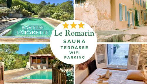 Le Romarin - Piscine, Sauna et Vue - Charme Provençal Authenticité - Bastide La Parette - Foto 1