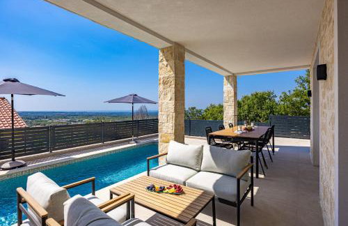 Villa mit Meerblick & Pool bei Poreč - Foto 11