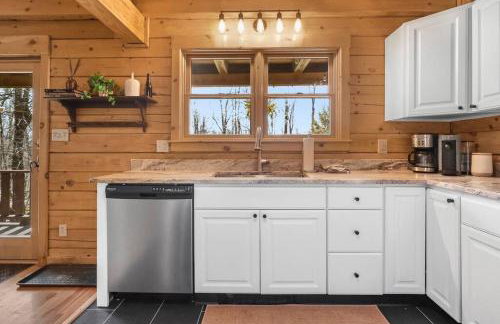 Lakefront Log Cabin, Private Lake Access w/Peloton - Foto 44