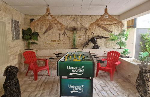 La chaume du marais poitevin avec barque green venice with boat - Foto 13