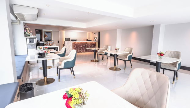 Sala de estar do lobby