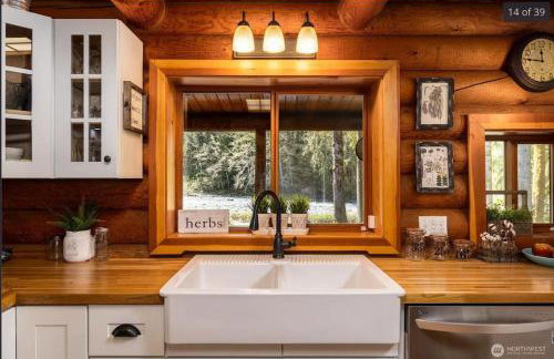 Riverfront cabin with hot tub and sauna 1st floor - Foto 15