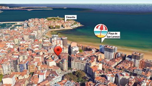 Apartamentos La Gringa Centro Gijon II Obra nueva con posibilidad de Parking - Foto 2