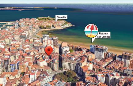 Apartamentos La Gringa Centro Gijon II Obra nueva con posibilidad de Parking - Foto 2