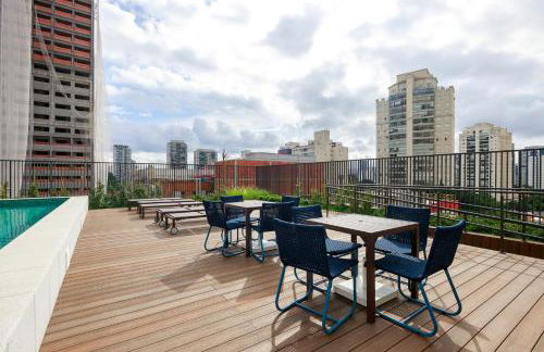 Studio prox Consulado EUA Metro Brooklin piscina - Foto 41