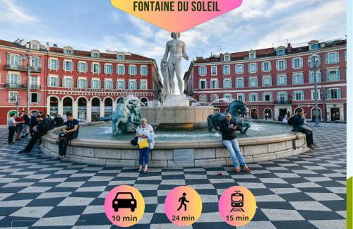 Casa Madere- Idéal Couples - Central & cosy -Train station - Tram & Supermarkets-Balcony- Washing-machine-AC - Foto 30