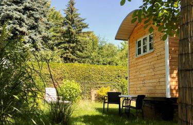 Zirkuswagen mit Outdoor Whirlpool und Garten - Foto 21