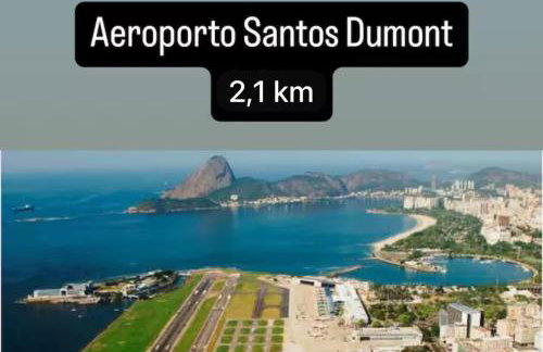 Apartamento completo e moderno com ar condicionado e piscina no centro do RIO - Foto 14