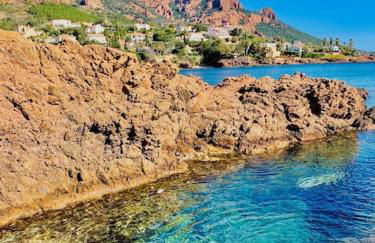 Vue exceptionnelle - 4 pers. jardin clim parking - Foto 13