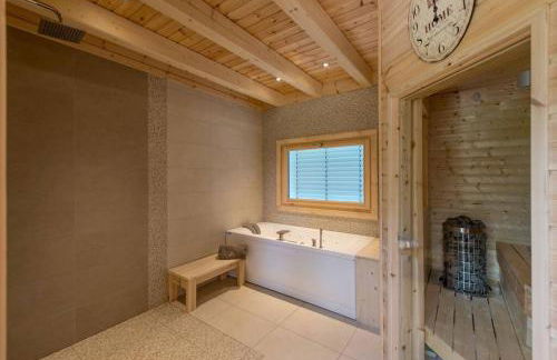 chalet bien-être 100m² -Gîte les 4 saisons - Lac de Chalain - Foto 12