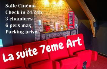 La suite du 7eme Art - 6 personnes - Havre Cosy - Foto 1