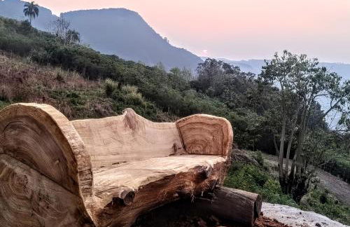 Chalé romântico com vista e banheira - Foto 13