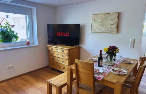 Frankenherz-Apartments - Premium Wohnung mit Terrasse, nahe Playmobil-Funpark & zur Messe, Self-Check-In - Foto 8