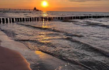 Rosenhaus Nähe Bodden und Ostsee an den Kranichfeldern - Foto 25