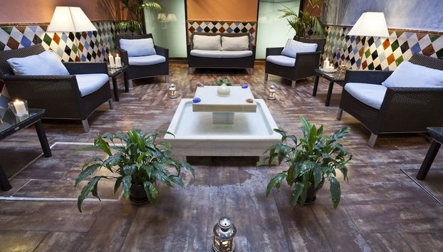 Zona de estar del vestíbulo