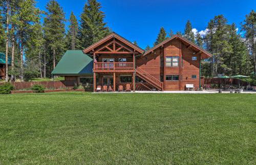 Trego Cabin with Mtn Views, Easy Access to Lake - Foto 26