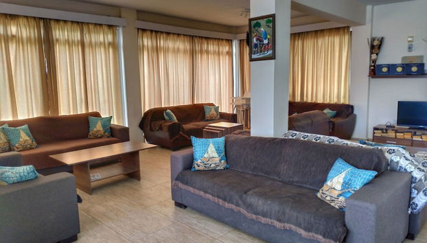 Zona de estar del vestíbulo