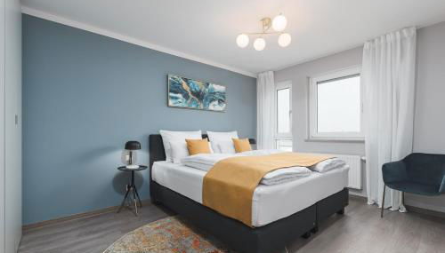 DELUXE APARTMENT 2 Schlafzimmer - Aufzug - kostenlos Parken - Balkon - Messe Flughafen - Foto 2